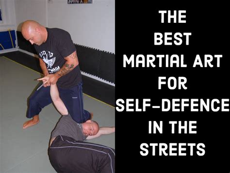 what's the best martial art to learn for self-defense?